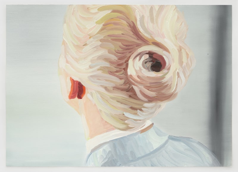 Cynthia Daignault, &quot;Vertigo&quot;, detail, 2022, oil on paper,&nbsp;15 paintings, dimensions variable