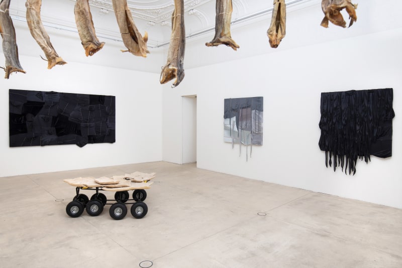 MULTILATERAL, installation view, Galerie Krinzinger, Vienna, 2022.