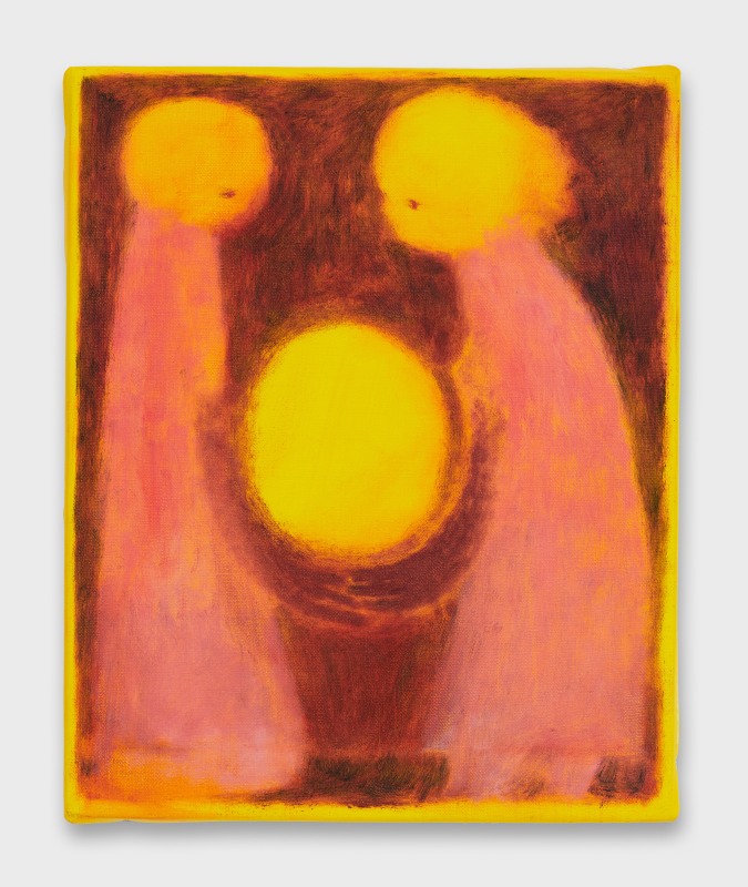 Tahnee Lonsdale, &quot;Golden&quot;, 2025, oil on linen, 10 x 8 in (25.4 x 20.3 cm)