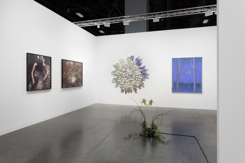 Wanda Koop, Brie Ruais, Melanie Schiff and Rachel Youn, Art Basel Miami Beach, installation view, 2024