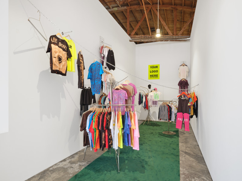 The Tee Room, installation view, 2024