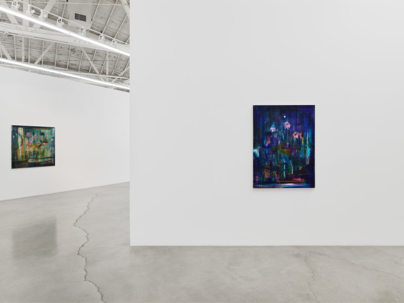 The Violet Hour, installation view, Night Gallery, 2024
