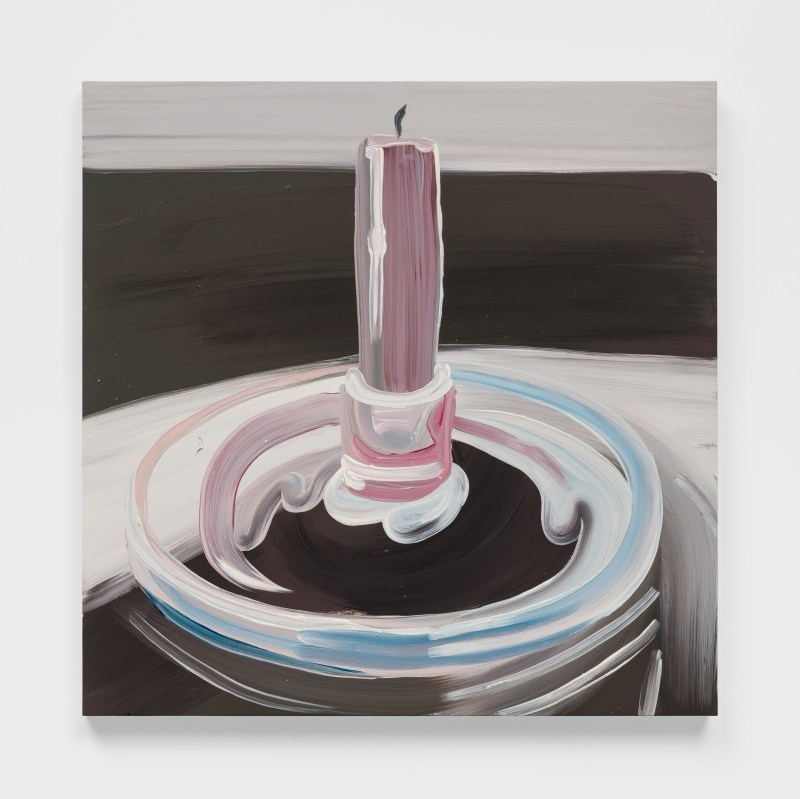 Clare Woods, &quot;Mary&quot;, 2022, oil on aluminum, 19 3/4 x 19 3/4 in (50 x 50 cm)