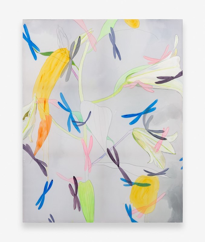 Paul Heyer, &quot;Spring Storm&quot;, 2015, oil and acrylic on polyester, 72 x 55 in (182.9 x 139.7 cm)