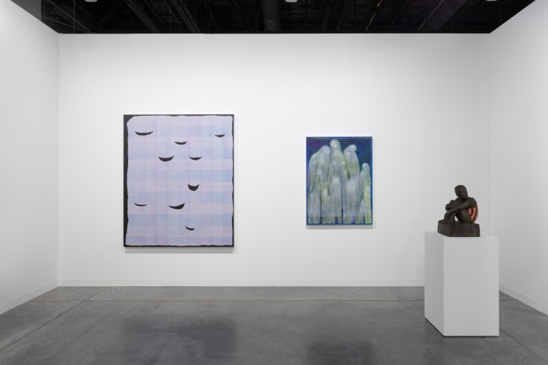 Claire Colette, Tahnee Lonsdale and Claire Tabouret, Art Basel Miami Beach, installation view, 2024