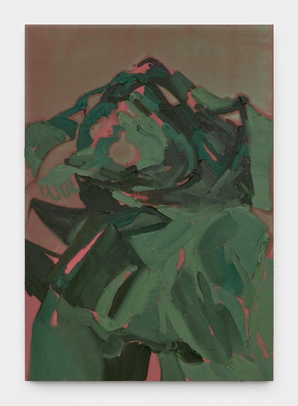 Andy Woll, &quot;Mt. Wilson (Princess Margaret Theresa IV),&quot; 2022, oil on linen, 54 x 37 1/2 in (137.2 x 95.3 cm)