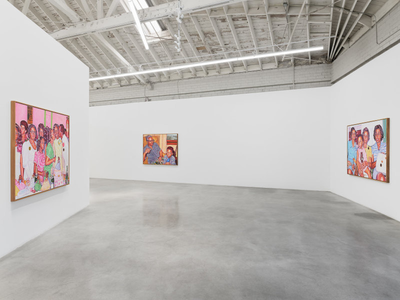 Esiri Erheriene-Essi, Reflections, installation view, 2025