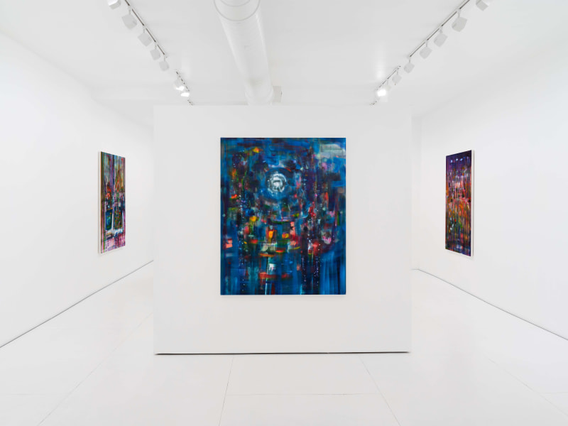 Ten Thousand Crystals, installation view, Jack Barrett, 2025