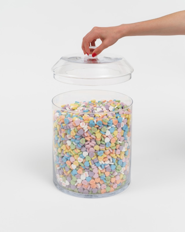 Divya Mehra, &quot;Modernity at Large (othering the Other)&quot;, 2015-, sugar, corn syrup, dextrose, glycerine, artificial and natural flavors, gelatin, vegetable gums, artificial colors, glass jar, dimensions variable, candy jar: 13 1/2 x 10 x 10 in (34.3 x 25.4 x 25.4 cm)