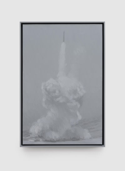 Cynthia Daignault,&nbsp;Monochrome (Raytheon), 2022,&nbsp;oil on linen,&nbsp;30 x 20 in (76.2 x 50.8 cm)