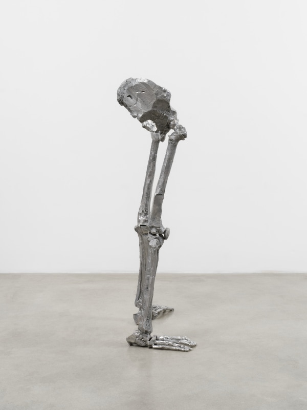 Josh Callaghan,&nbsp;&quot;Mother Figure,&quot; 2024,&nbsp;aluminum,&nbsp;66 x 37 x 21 in (167.6 x 94 x 53.3 cm)