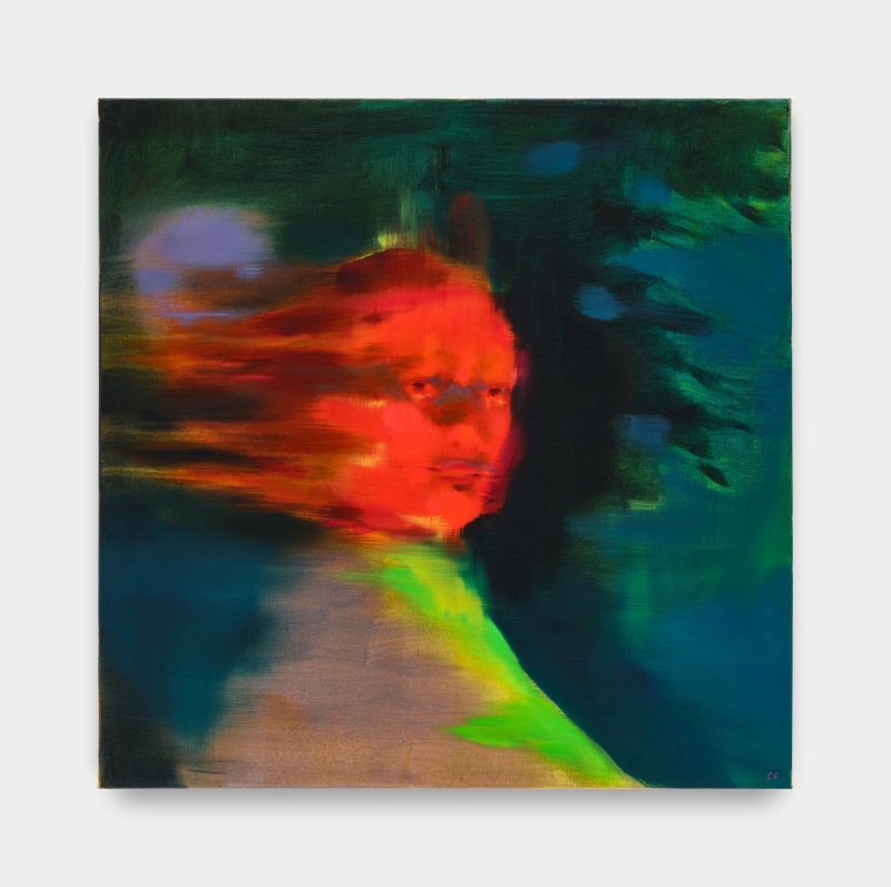 Cathleen Clarke, &quot;By the Heat of the Sun&quot;, 2024, oil and acrylic on canvas, 20 x 20 in (50.8 x 50.8 cm)