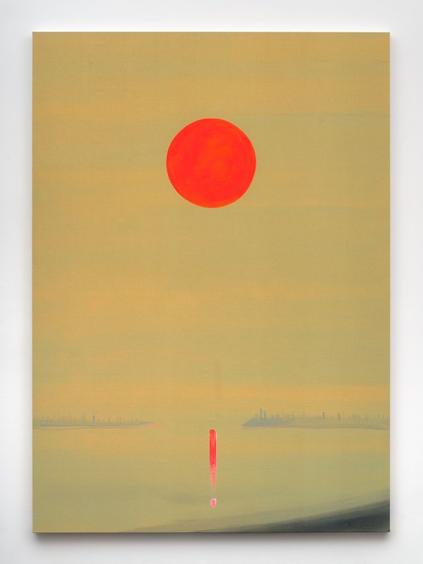 Wanda Koop,&nbsp;&quot;Smoke&quot;, 2023,&nbsp;acrylic on canvas,&nbsp;84 x 60 in (213.4 x 152.4 cm)