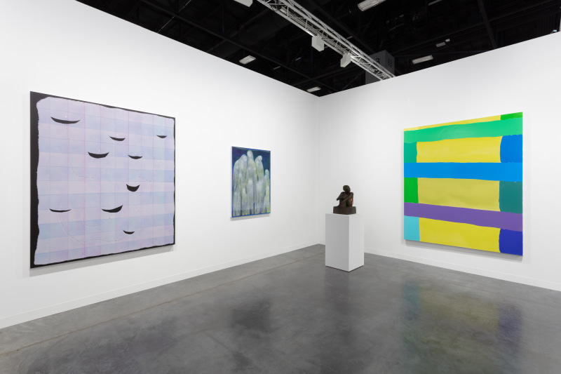 Claire Colette, Tahnee Lonsdale, Hasani Sahlehe and Claire Tabouret, Art Basel Miami Beach, installation view, 2024