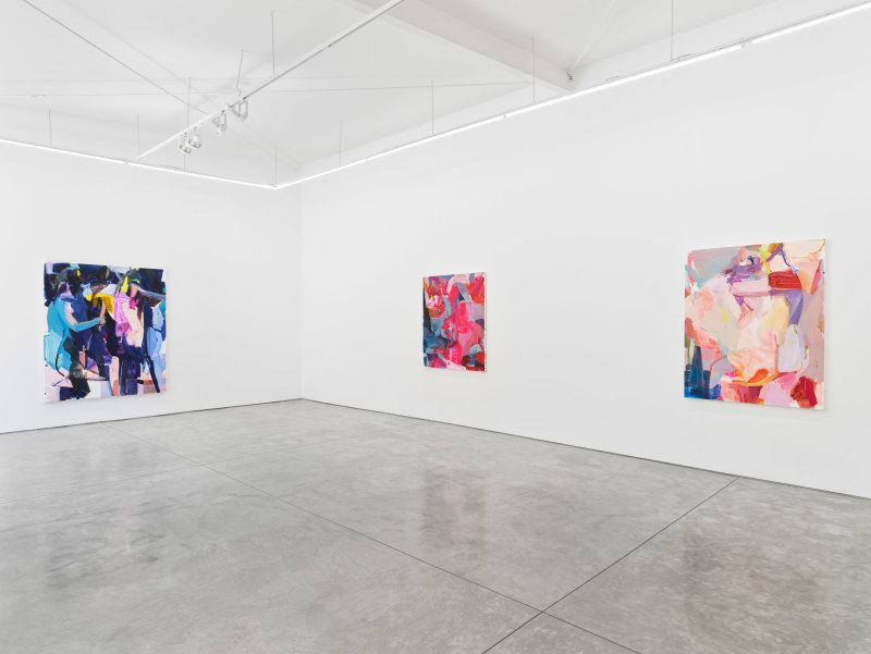 Sarah Awad, &quot;Tender Observer,&quot; installation view, Night Gallery, 2021