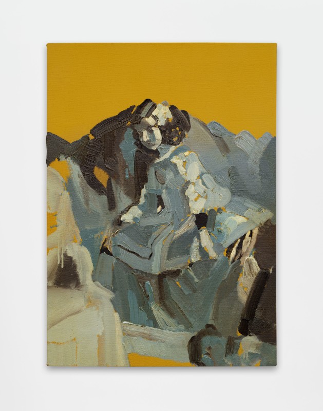 Andy Woll,, &quot;Mt. Wilson (Do&ntilde;a Isabel de Velasco II)&quot;, 2024, oil on linen, 27 x 19 in (68.6 x 48.3 cm)