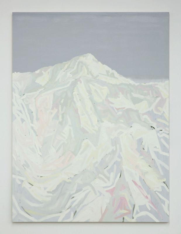 Andy Woll, &quot;Mt. Wilson (white, yellow, pink, green, grey),&quot; 2015