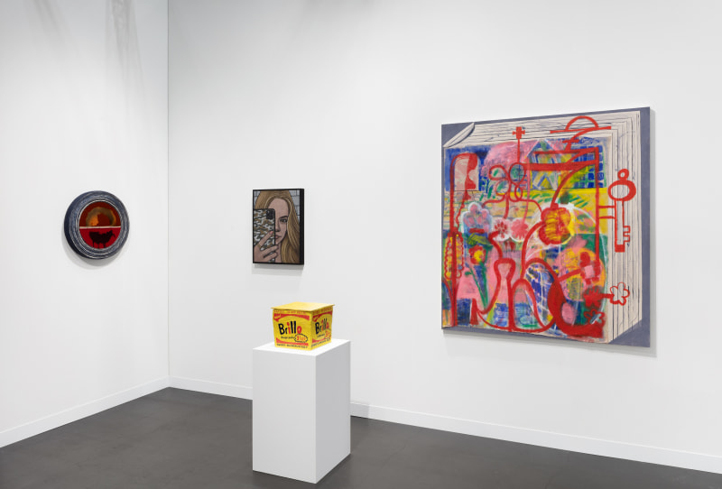 Amy Adler, Anna Rosen, Elaine Stocki and Grant Levy-Lucero, installation view, The Armory Show, New York, 2024