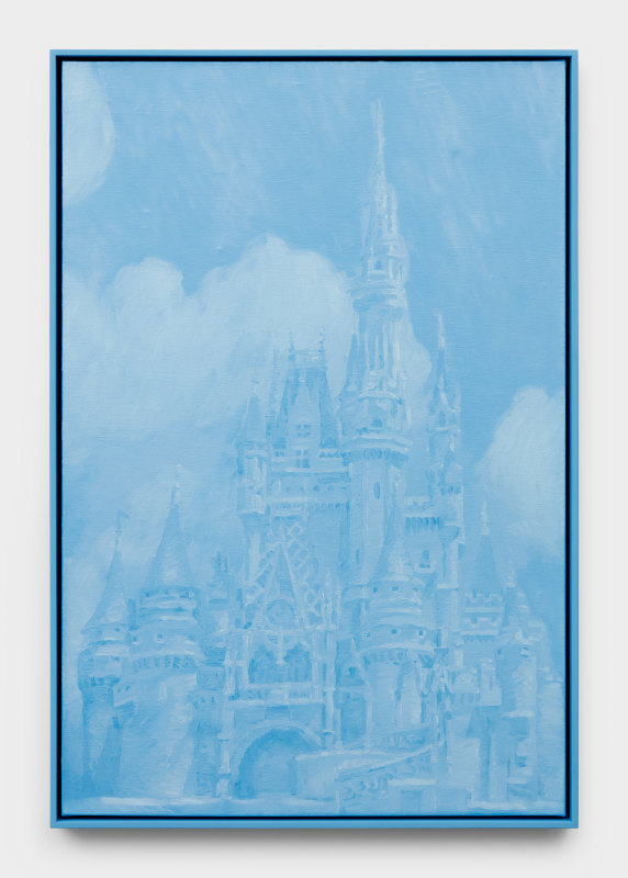 Cynthia Daignault,&nbsp;&quot;Monochrome (Castle)&quot;, 2022,&nbsp;oil on linen,&nbsp;30 x 20 in (76.2 x 50.8 cm)