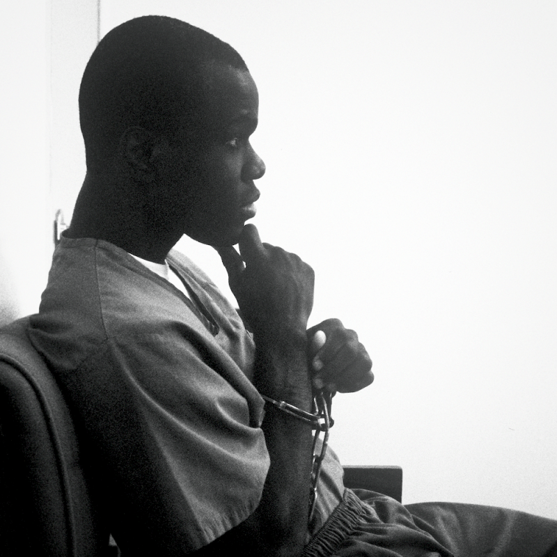The Equal Justice Initiative persuaded a Florida prison to release Ian Manuel

from solitary confinement for one hour so a picture could be taken. 2007.