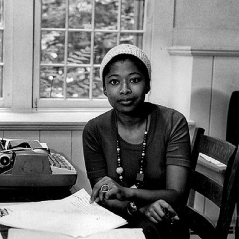 Alice Walker working on her first novel at MacDowell artists&amp;#39; retreat in New Hampshire, 1967.&amp;nbsp;