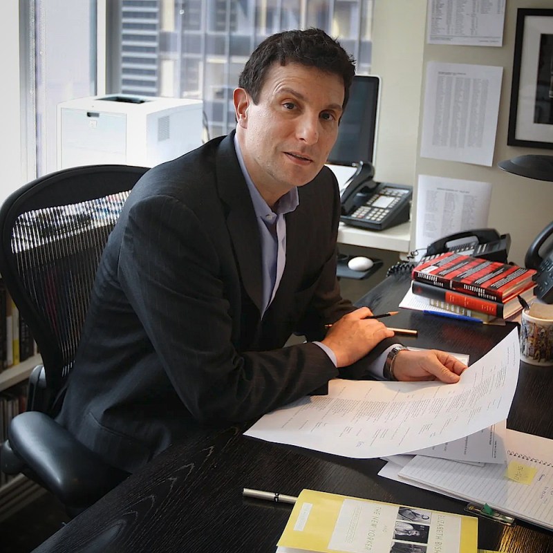 David Remnick, editor of The New Yorker, in Manhattan.