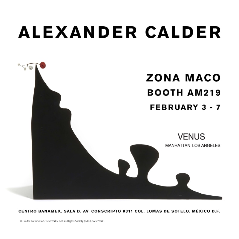 Zona Maco - Alexander Calder - Art Fairs - Venus Over Manhattan