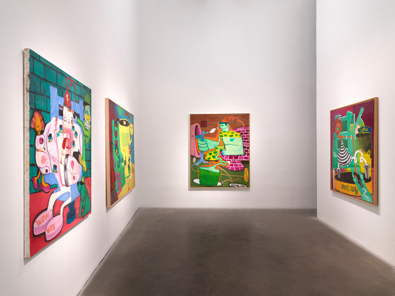 Peter Saul: Crime and Punishment, New Museum, 2020