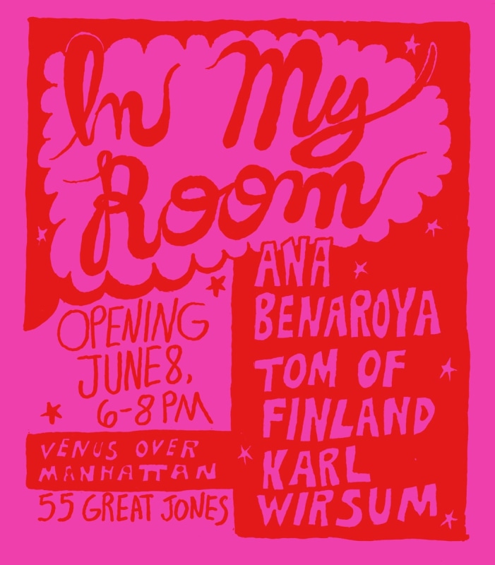 In My Room: Ana Benaroya, Tom of Finland, Karl Wirsum