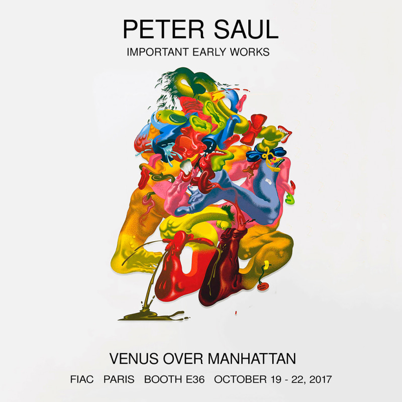 FIAC - Peter Saul - Art Fairs - Venus Over Manhattan