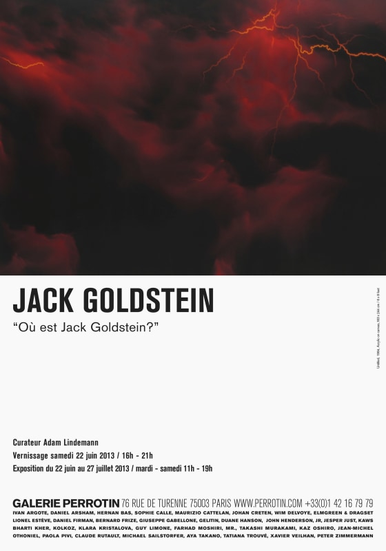 Où est Jack Goldstein? - Curated by Adam Lindemann - Exhibitions - Venus Over Manhattan