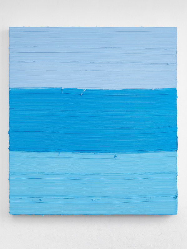 Untitled (Royal Blue Light/ Zurich Blue/ Titanium White), Jason Martin