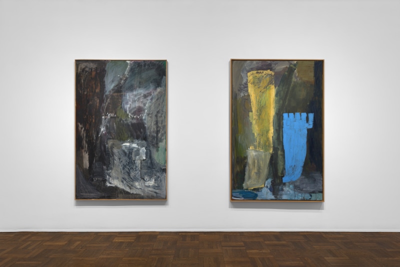PER KIRKEBY, Paintings and Bronzes from the 1980s, New York, 2018, Installation Image 2