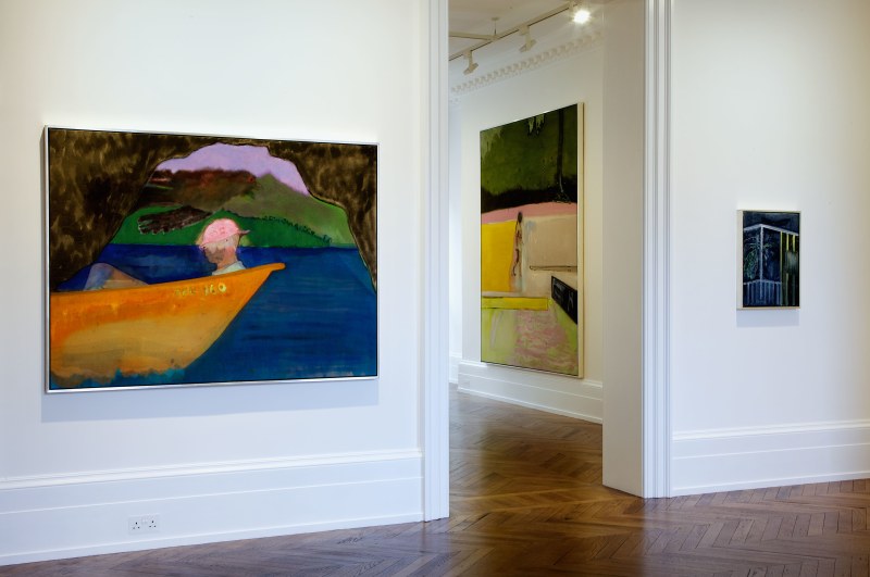 PETER DOIG, New Paintings, London, 2012, Installation Image 6