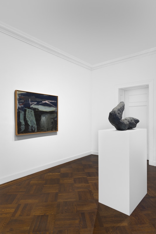 PER KIRKEBY, Paintings and Bronzes from the 1980s, New York, 2018, Installation Image 20