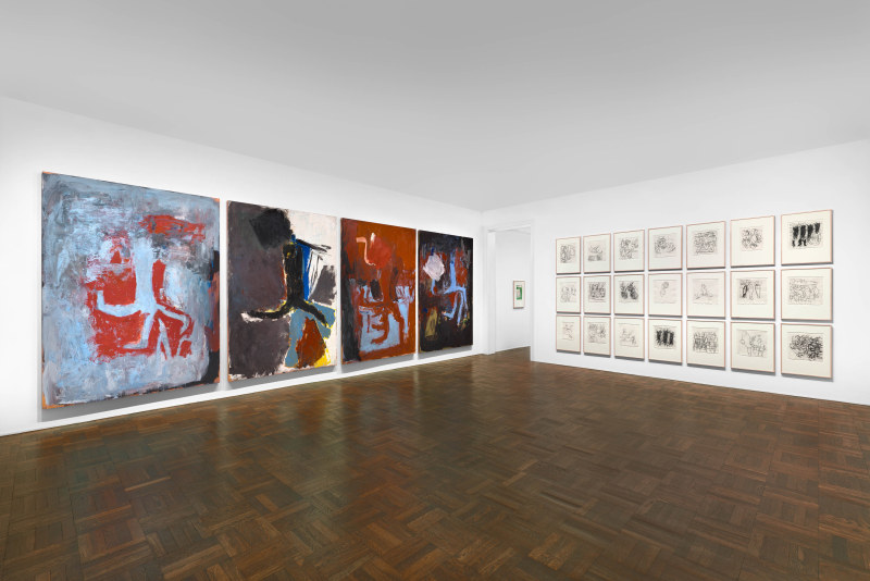 Georg Baselitz, 1977-1992, New York, 2017-2018, Installation Image 6