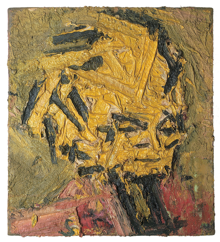 Frank Auerbach, “Head of E.O.W. IV”, 1967