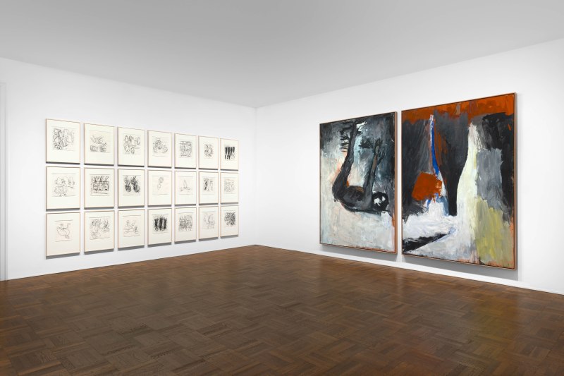 Georg Baselitz, 1977-1992, New York, 2017-2018, Installation Image 2