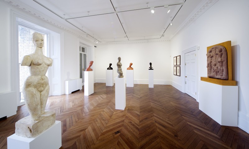 WILHELM LEHMBRUCK Sculpture and Works on Paper 21 March through 25 May 2013 MAYFAIR, LONDON, Installation View 10