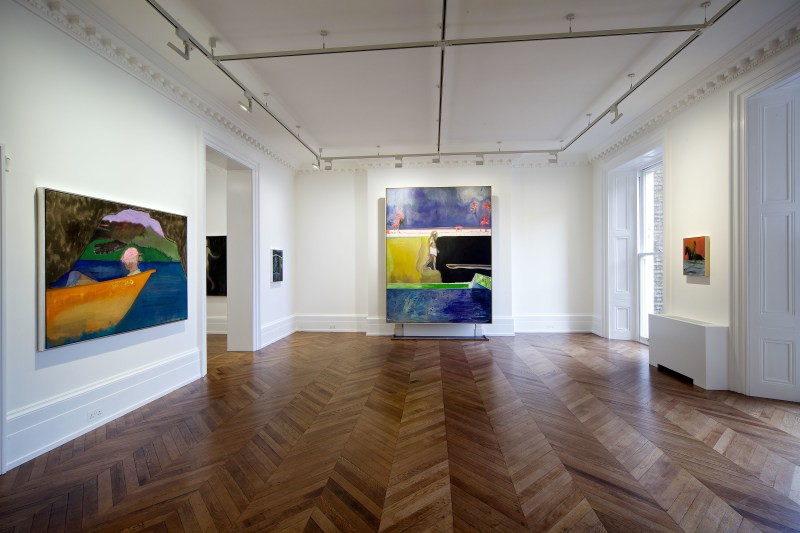 PETER DOIG, New Paintings, London, 2012, Installation Image 8