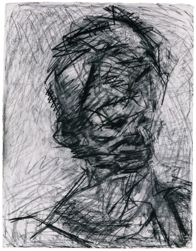 Frank Auerbach, “Head of Julia”, 1989