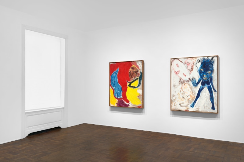 Don Van Vliet, Parapliers the Willow Dipped, Paintings 1967-1997, New York, 2020, Installation Image 5