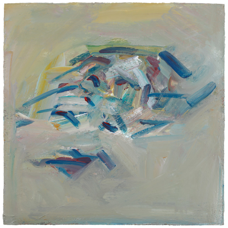 Frank Auerbach, “Reclining Head of Julia”, 2019-2020