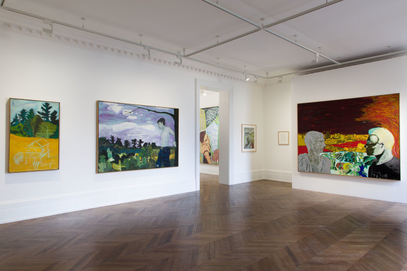 Peter Doig, Early Works, London, 2014, Installation Image 7