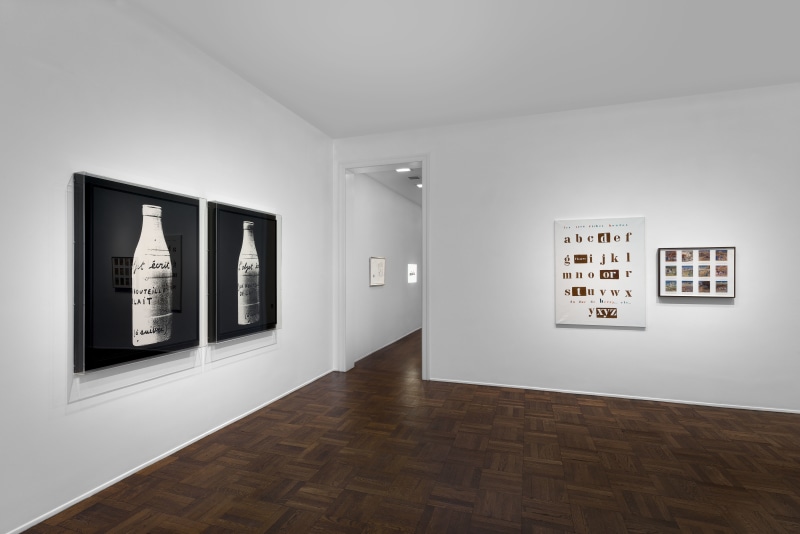 MARCEL BROODTHAERS &Eacute;criture 28 January through 26 March 2016 UPPER EAST SIDE, NEW YORK, Installation View 9