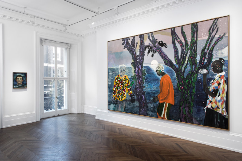 Peter Doig, London, 2017-2018, Installation Image 1