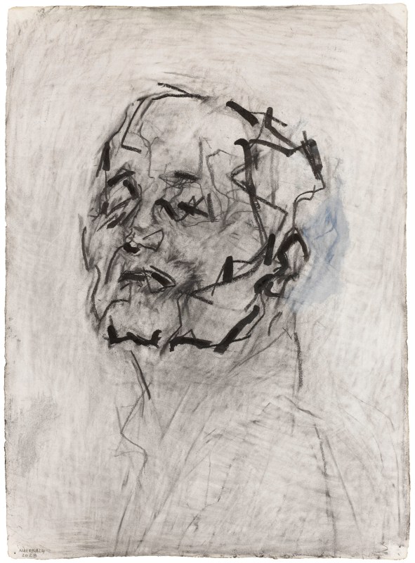 Frank Auerbach, “Self-Portrait”, 2023
