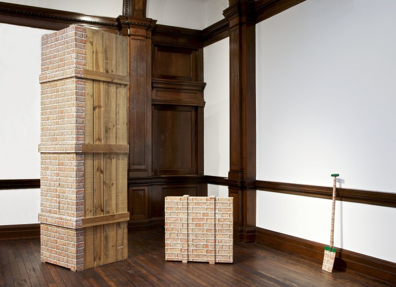 MARCEL BROODTHAERS D&eacute;cor: A Conquest and Bricks: 1966-1975 21 November 2013 through 18 January 2014 MAYFAIR, LONDON, Installation View 17