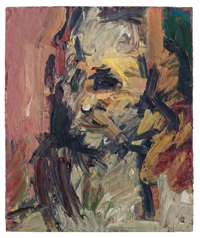 Frank Auerbach, “Head of Jake”, 1997
