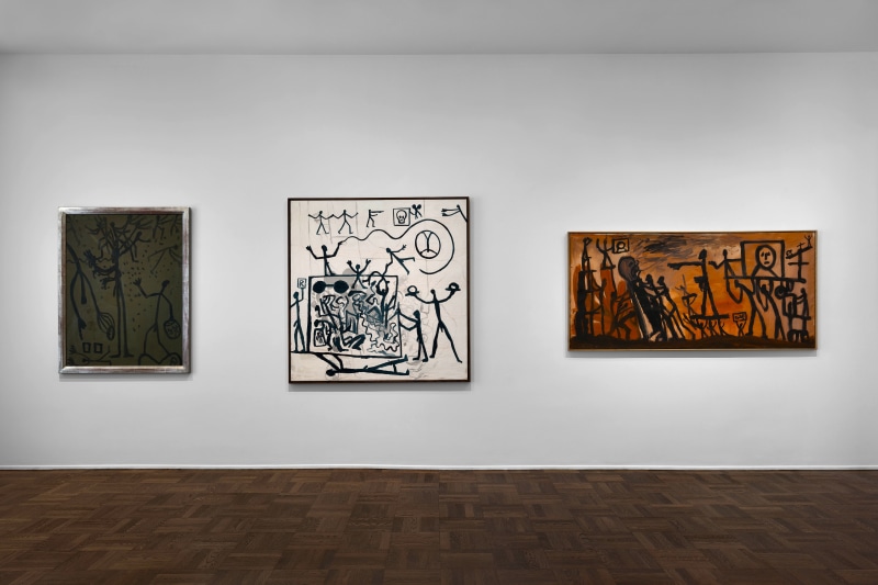 A.R. PENCK Early Works 9 June through 2 September 2016 UPPER EAST SIDE, NEW YORK, Installation View 7